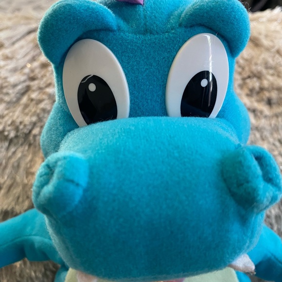 ✨ Vintage Dragon Tales Talking Plush 1999 Plyskool Light Up - Picture 9 of 14